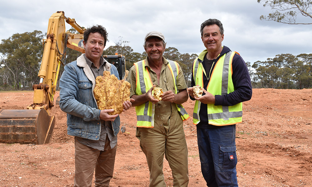 „Australijscy poszukiwacze złota” szukają szczęścia